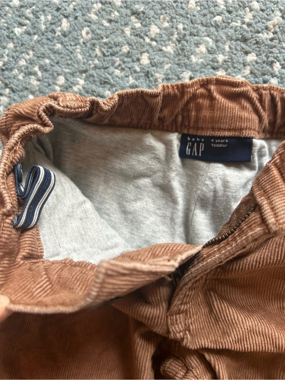 GAP Kids Corduroy Pull-On Pants in Rust Brown